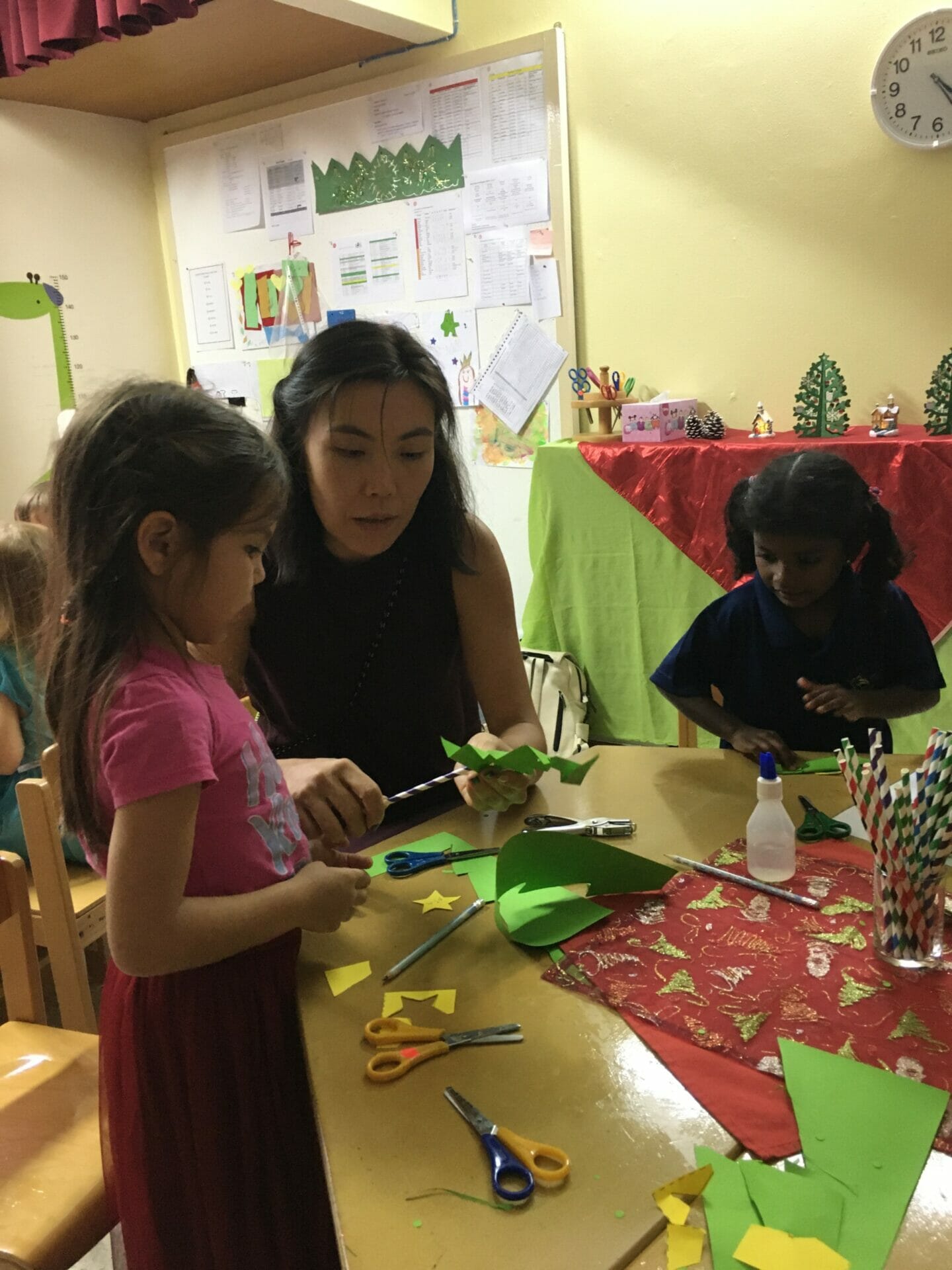  Adventsbasteln im Kindergarten › Deutsche Schule Kuala Lumpur Illustration 